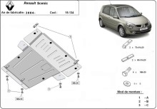 Stalowa Osłona pod silnik Renault Scenic (2004-2008)