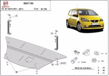 Stalowa Osłona pod silnik Seat Mii (2011-2026)