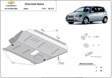 Oceľový kryt motora Chevrolet Kalos (2008-2011)