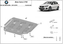 Stalowa Osłona pod silnik BMW Seria 2 F45 / F46 (2013-2018)