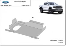 Hliníkový kryt motora Ford Ranger Raptor (2023-2026)