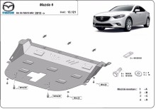 Oceľový kryt motora Mazda Atenza (2013-2026)