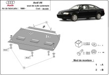 Oceľový kryt prevodovky automat Audi A6 (1997-2004)