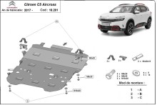 Oceľový kryt motora Citroen C5 Aircross (2017-2026)