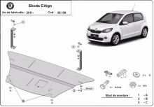 Stalowa Osłona pod silnik Skoda Citigo (2011-2020)