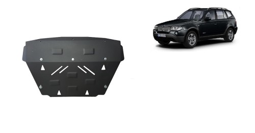 Oceľový kryt chladiča BMW X3 (2003-2010)
