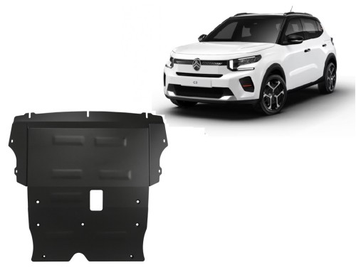 Oceľový kryt motora Citroen C3 (2025-2026)