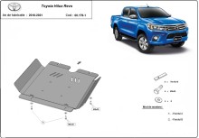 Stalowa Osłona skrzyni biegów Toyota Hilux Revo (2016-2026)