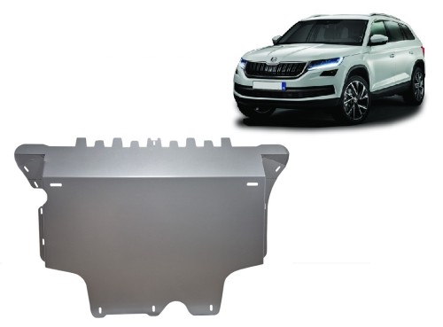 Hliníkový kryt motora Skoda Kodiaq (2016-2024)