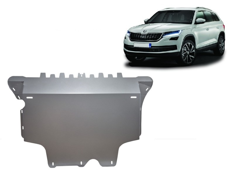 Hliníkový kryt motora Skoda Kodiaq (2016-2024)