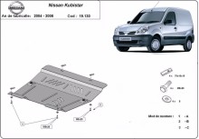 Oceľový kryt motora Nissan Kubistar (2004-2008)