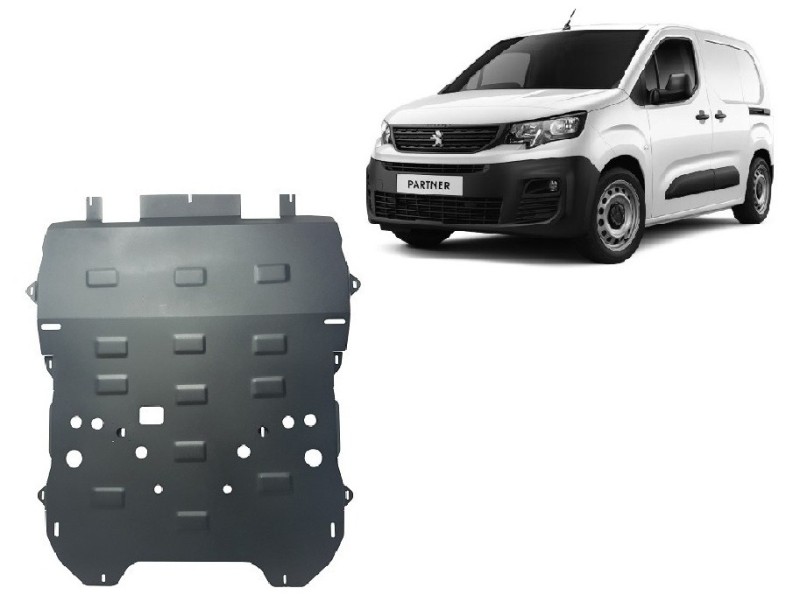 Stalowa Osłona pod silnik Peugeot Partner (2018-2026)