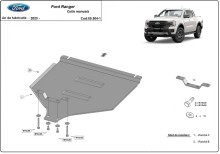 Stalowa Osłona manualnej skrzyni biegów Ford Ranger (2023-2026)