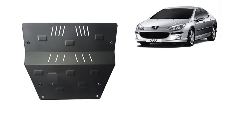 Stalowa Osłona pod silnik Peugeot 407 (2004-2011)