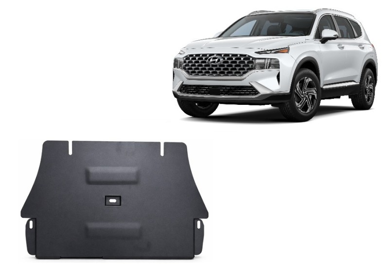 Oceľový kryt katalyzátora Hyundai Santa Fe (2018-2023)