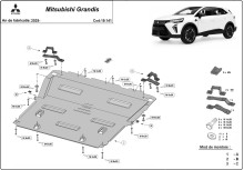 Oceľový kryt motora Mitsubishi Grandis (2025-2026)