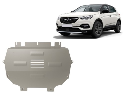 Hliníkový kryt motora Opel Vauxhall Grandland X (2017-2026)