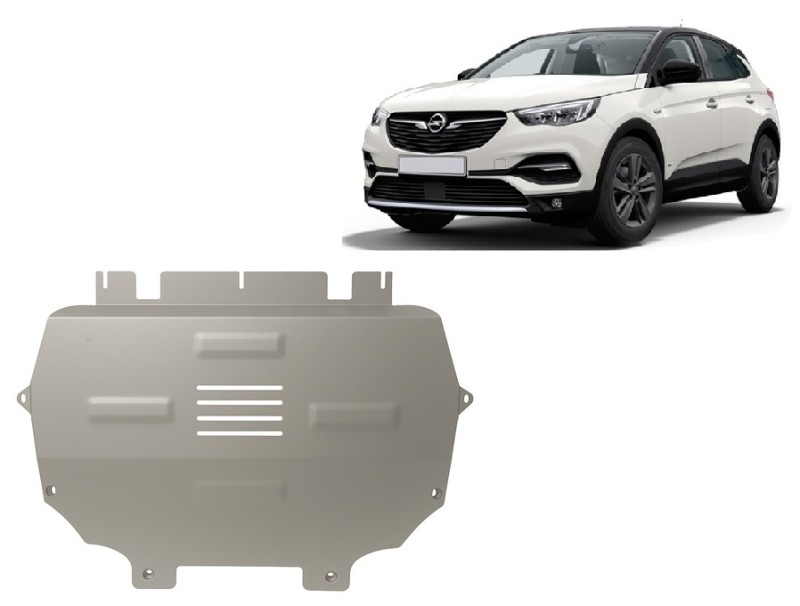 Stalowa Osłona pod silnik Opel Grandland X Aluminium (2017-2026)