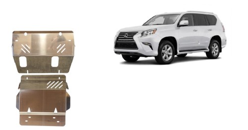 Hliníkový kryt motora Lexus GX (2010-2023)
