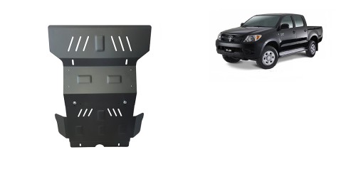 Oceľový kryt motora Toyota Hilux (2004-2015)