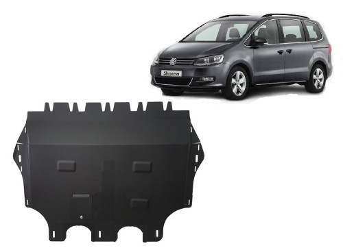 Oceľový kryt motora s Webasto Volkswagen Sharan (2010-2022)