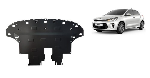 Oceľový kryt motora Kia Rio 2 (2017-2020)