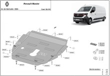 Oceľový kryt motora Renault Master (2024-2026)