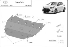 Stalowa Osłona pod silnik Toyota Yaris XP210 (2021-2026)