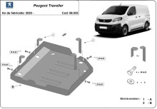 Oceľový kryt AdBlue Peugeot Traveller (2020-2026)