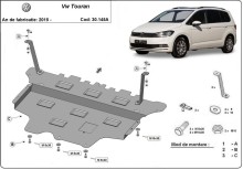 Oceľový kryt motora Volkswagen Touran (2015-2026)
