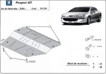 Stalowa Osłona pod silnik Peugeot 407 (2004-2011)