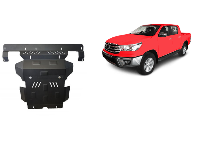 Oceľový kryt motora Toyota Hilux Revo (2016-2026)
