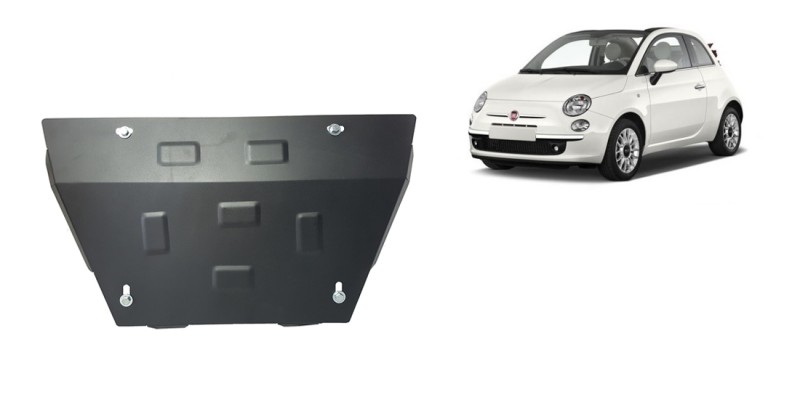 Oceľový kryt motora Fiat 500 (2007-2026)