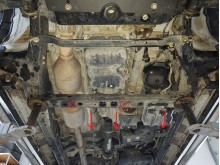 Stalowa Osłona skrzyni biegów Toyota Hilux Invincible - Aluminium (2021-2026)