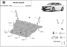 Oceľový kryt motora Skoda Superb (2024-2026)