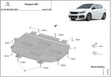 Stalowa Osłona pod silnik Peugeot 308 (2018-2026)