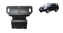 Stalowa Osłona pod silnik Mitsubishi Pajero 3 (V60, V70) (1999-2007)