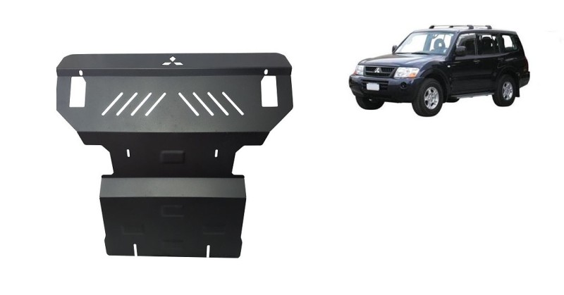 Stalowa Osłona pod silnik Mitsubishi Pajero 3 (V60, V70) (1999-2007)