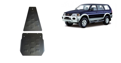 Oceľový kryt motora Mitsubishi Pajero Sport 1 (1998-2007)