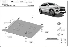 Stalowa Osłona skrzyni biegów Mercedes GLE Coupe C292 (2015-2019)