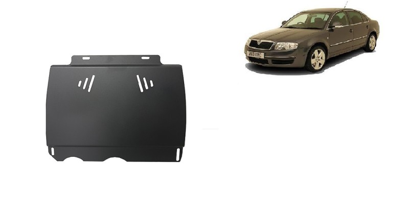 Stalowa Osłona manualnej skrzyni biegów Skoda Superb (2001-2008)