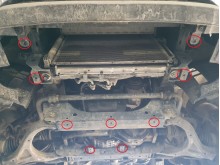 Stalowa Osłona pod silnik Ssangyong Musso Grand (2018-2026)