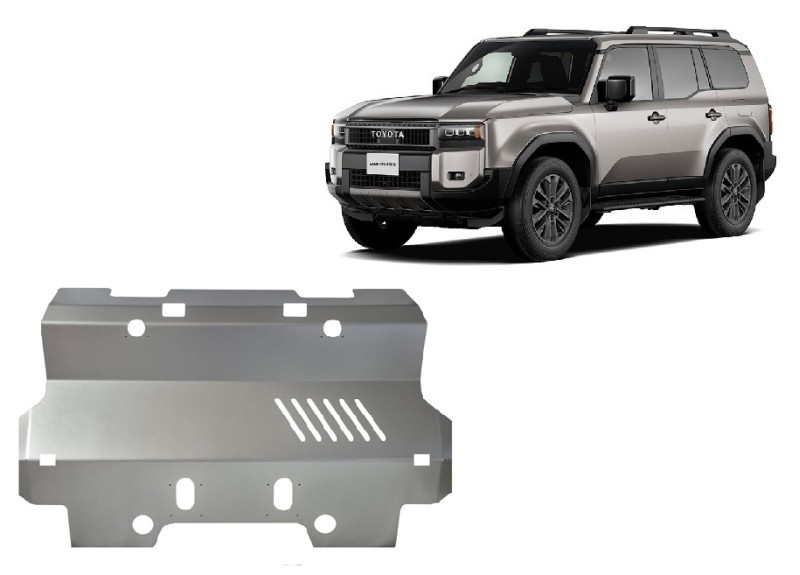 Hliníkový kryt chladiča Toyota Land Cruiser (2024-2026)