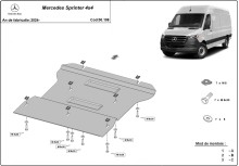 Oceľový kryt prevodovky Mercedes Sprinter (2024-2026)
