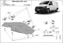 Stalowa Osłona system Stop&,Go Mercedes Mercedes Vito W447, 4x2, 1.6 D (2014-2026)