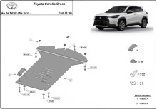 Oceľový kryt katalyzátora Toyota Corolla Cross (2022-2026)