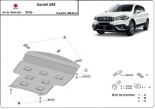 Hliníkový kryt motora Suzuki SX 4 (2013-2023)