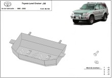 Oceľový kryt palivovej nádrže Toyota Land Cruiser (1995-2002)