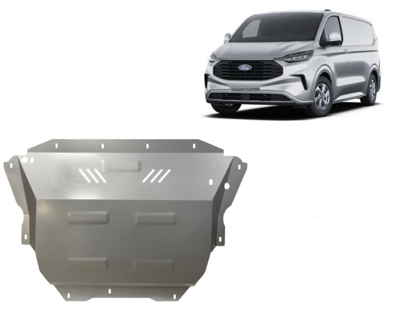 Stalowa Osłona pod silnik galwanizowana Ford Tourneo Custom PHEV (2023-2026)