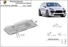 Oceľový kryt prevodovky Porsche Cayenne (2002-2006)